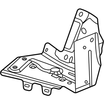 GM 84455536 Bracket, Passenger Side 84455536 GM Bracket, Passenger Side Illustration 1 of 1