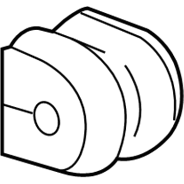 GM 23122143 Stabilizer Bar Bushing, Rear 23122143 GM Stabilizer Bar Bushing, Rear Illustration 1 of 1