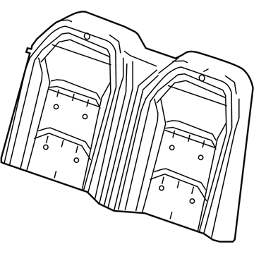 Chevy Camaro Seat Cushion - 84172651