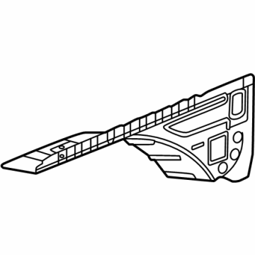 Cadillac 86532665 Extension Lower Plate