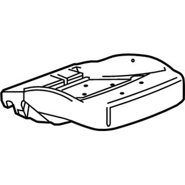 Chevy Malibu Limited Seat Cushion - 23493959