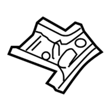 GMC 15101330 Header Reinforcement