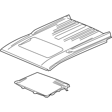 GMC 15124015 Roof Panel