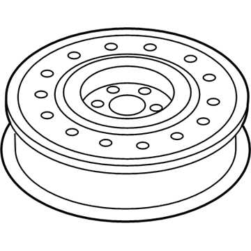 GM 9597626 Compact Spare 9597626 GM Compact Spare Illustration 1 of 1