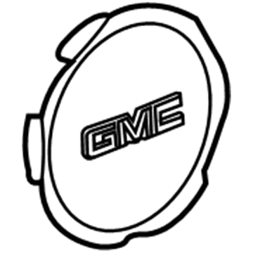22884890 GM Center Cap Illustration 1 of 1