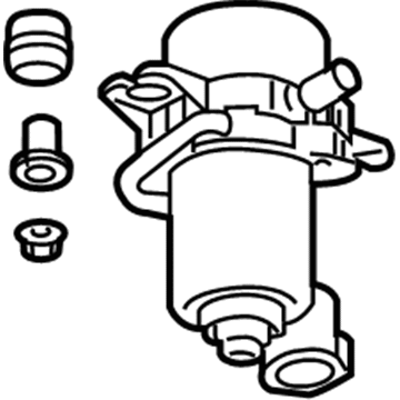 Cadillac Brake Booster Vacuum Pump - 22878730