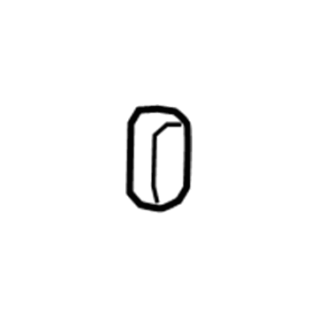 15222984 GM Seat Switch Knob, Front Illustration 1 of 1