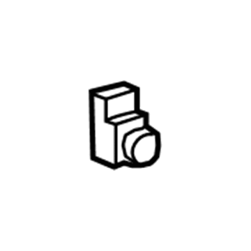 GM 25802504 Lumbar Switch, Front 25802504 GM Lumbar Switch, Front Illustration 1 of 1