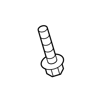 Chevy 11602909 Lower Column Cover Screw