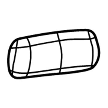 Chevy 89039084 Headrest Cover