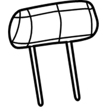 Chevy 88954094 Headrest Pad