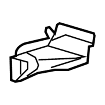 Cadillac DTS Air Duct - 15781182