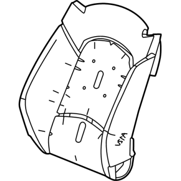 Cadillac 87822075 Seat Back Pad
