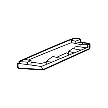 GM 86508558 Cover, Rocker Panel 86508558 GM Cover, Rocker Panel Illustration 1 of 1