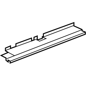 25837247 GM Upper Baffle Illustration 1 of 1