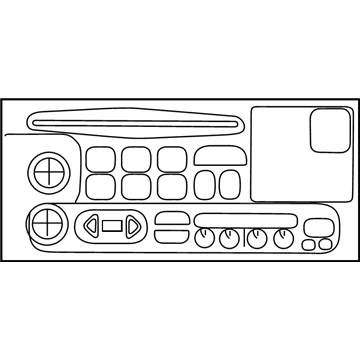 Chevy 9390211 Radio