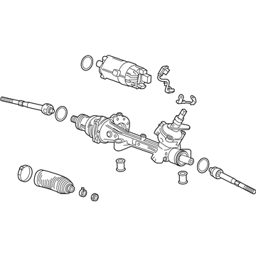 Chevy Volt Steering Gear Box - 84676204