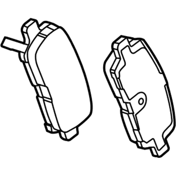 Chevy Impala Brake Pads - 85143529