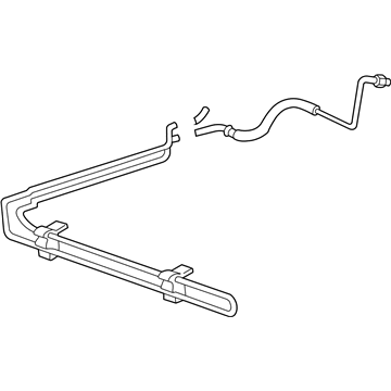 GM 26076946 Power Steering Cooler 26076946 GM Power Steering Cooler Illustration 1 of 1