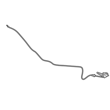 Chevy Suburban Hood Release Cable - 84279471