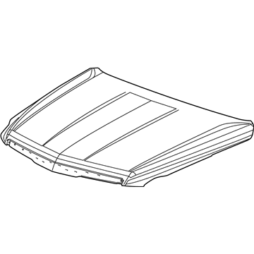 Cadillac Escalade ESV Hood - 84348416