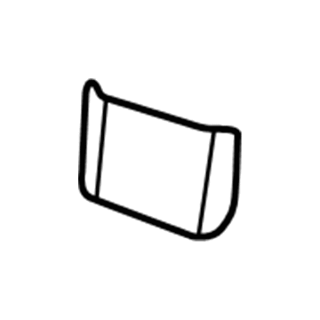 GM 15737276 Hinge Cover 15737276 GM Hinge Cover Illustration 1 of 1