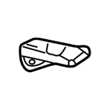 GM 20867333 Inner Pillar Reinforcement, Passenger Side 20867333 GM Inner Pillar Reinforcement, Passenger Side Illustration 1 of 1