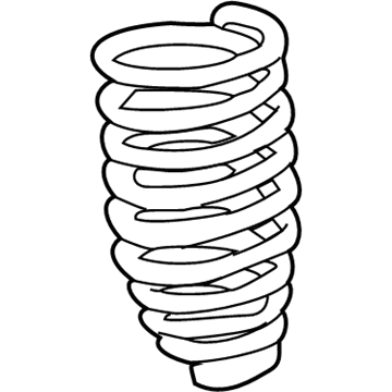 Pontiac Vibe Coil Springs - 19184408