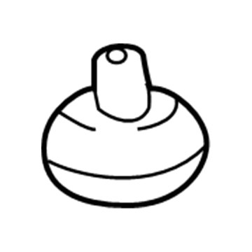 GM 88971280 Lower Spring Insulator 88971280 GM Lower Spring Insulator Illustration 1 of 1