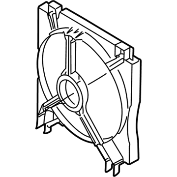 GM 22647686 Shroud 22647686 GM Shroud Illustration 1 of 1