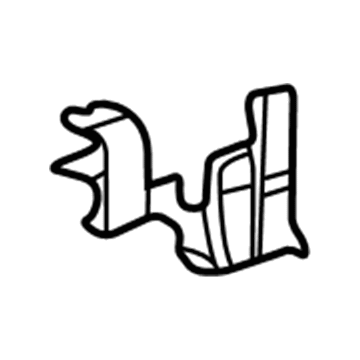 22635734 GM Coolant Hose Clip Illustration 1 of 1