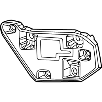 85549864 GM Plate, Driver Side Illustration 1 of 1