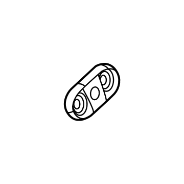 GM 85561488 Side Bracket, Driver Side 85561488 GM Side Bracket, Driver Side Illustration 1 of 1
