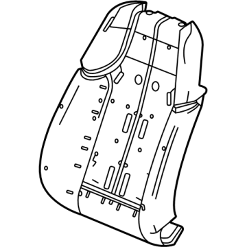 Cadillac 85695028 Seat Back Pad