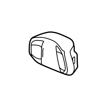 Cadillac 85768000 Headrest Cover