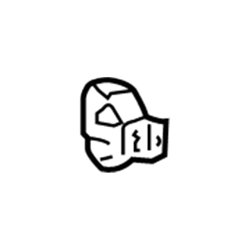 GM 88970815 Mount Bracket 88970815 GM Mount Bracket Illustration 1 of 1