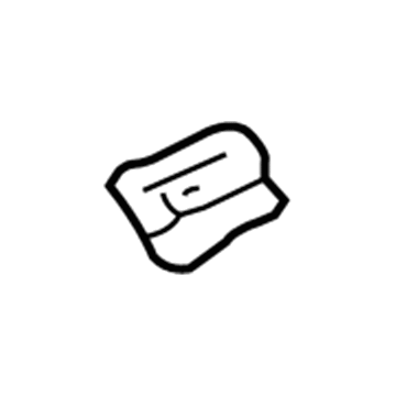GM 88970761 Front Panel Plate 88970761 GM Front Panel Plate Illustration 1 of 1