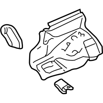 GM 88970757 Front Panel 88970757 GM Front Panel Illustration 1 of 1