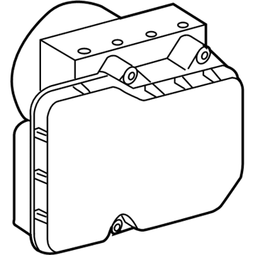 Pontiac Vibe ABS Pump And Motor Assembly - 19183781