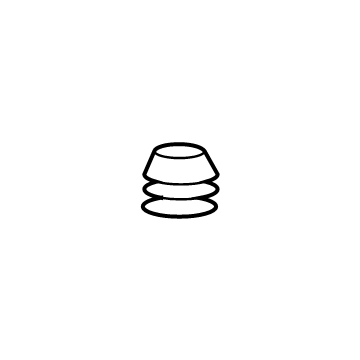 GM 12693849 Engine Cover Grommet 12693849 GM Engine Cover Grommet Illustration 1 of 1
