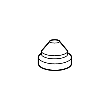 GM 12693848 Engine Cover Lower Insulator 12693848 GM Engine Cover Lower Insulator Illustration 1 of 1