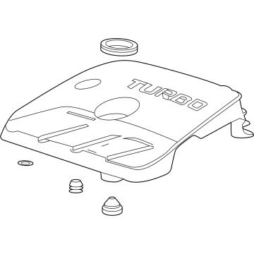 Chevy 25205261 Engine Cover