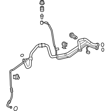 Chevy 26502809 Evaporator Tube