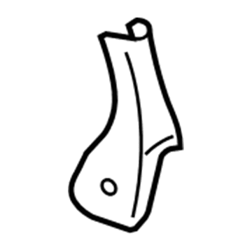 GM 15177878 Support Bezel 15177878 GM Support Bezel Illustration 1 of 1