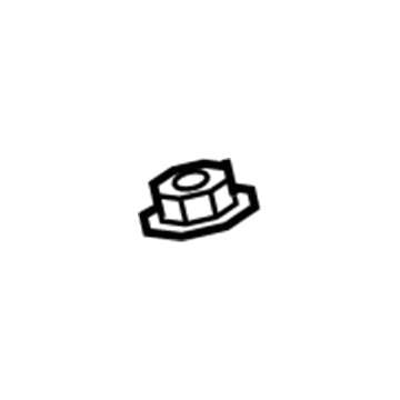 Chevy 11517996 Shock Nut