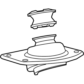 Chevy 92233769 Shock Mount