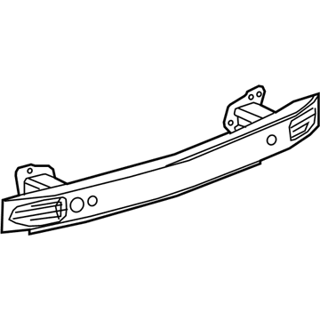 GM 23349758 Impact Bar 23349758 GM Impact Bar Illustration 1 of 1