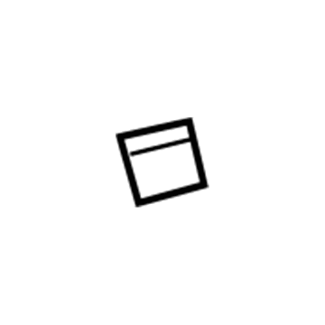 GM 22934290 Tow Eye Cap 22934290 GM Tow Eye Cap Illustration 1 of 1