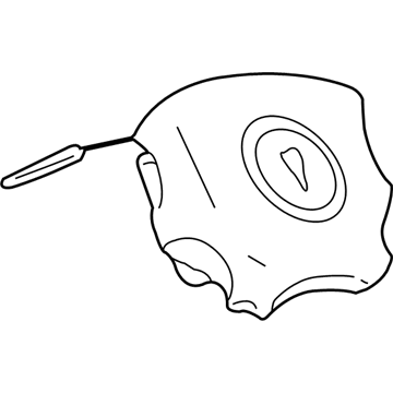 Pontiac 10345566 Driver Air Bag