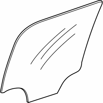 Chevy 22839371 Door Glass